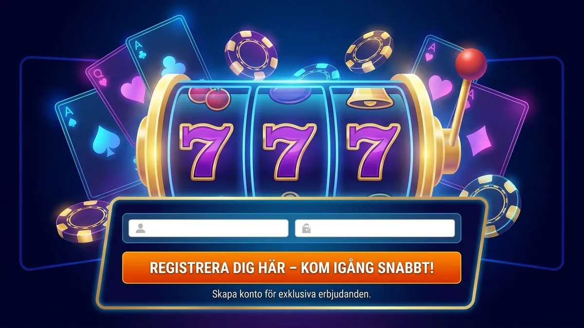 Registrera dig med bonus